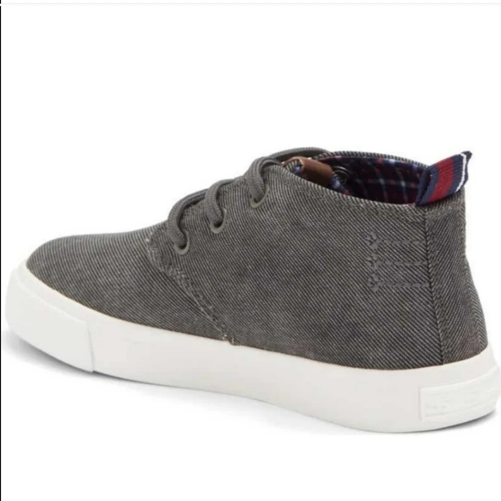 Ben Sherman Big Boy Bradford Chukka Sneaker Charcoal/gray Shoes Little Boy